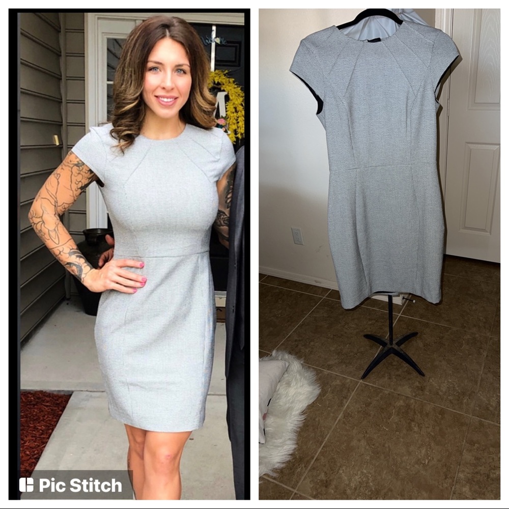 Houndstooth dress